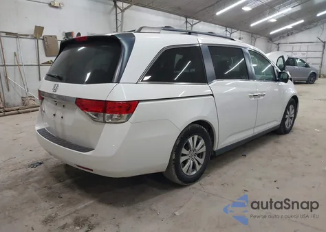 2015 Honda Odyssey Ex-L from USA, damaged, VIN 5FNRL5H63FB107784